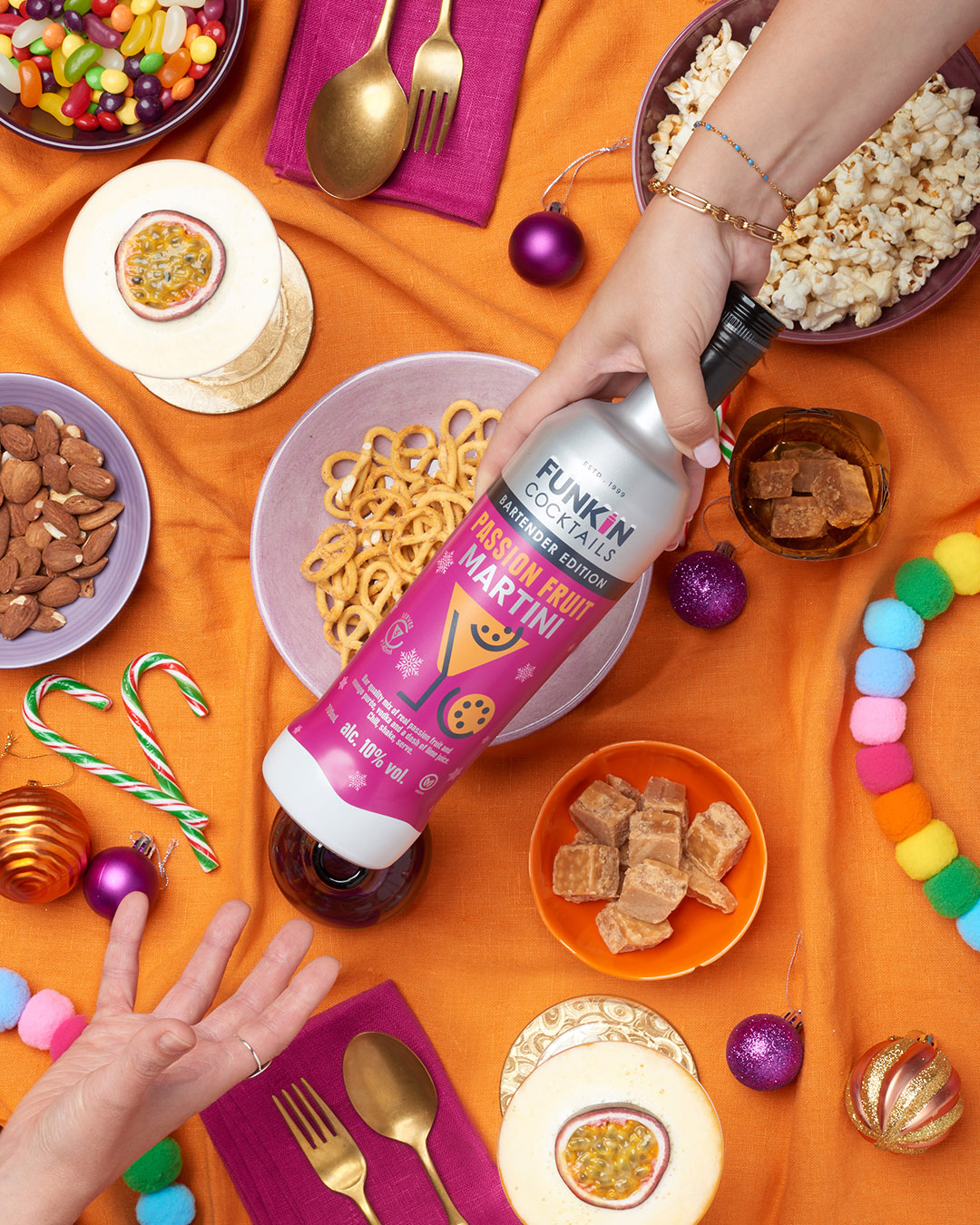 Get into the festive mood with FUNKIN COCKTAILS and embrace the Christmas spirit "Christmas spirit, "Funkin Cocktails, Christmas, Cocktails, embrace, Festive, Funkin, mood, spirit Food and Beverage Business