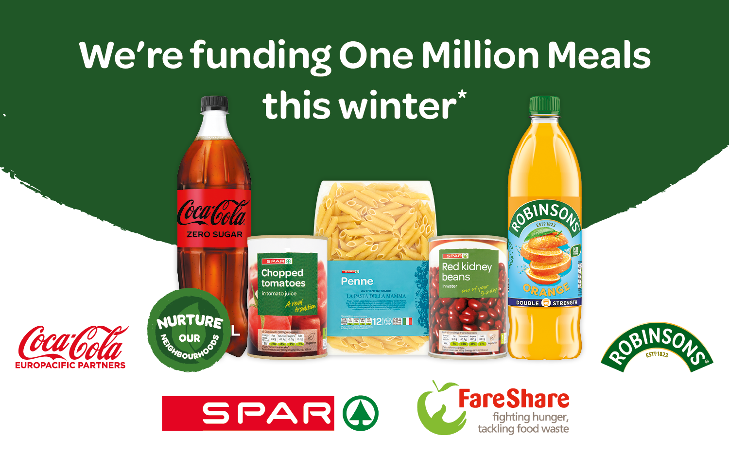 Spar teams up with FareShare to introduce the 'Giving One Million Meals' initiative campaign, FareShare, Giving, Giving One Million Meals, initiative, introduce, meals, million, Spar, Teams Food and Beverage Business