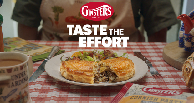 Ginsters launches “Taste the Effort” campaign