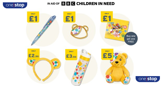 One Stop Teams Up With BBC Children In Need Talking Retail One Stop Teams Up With BBC Children In Need Talking Retail