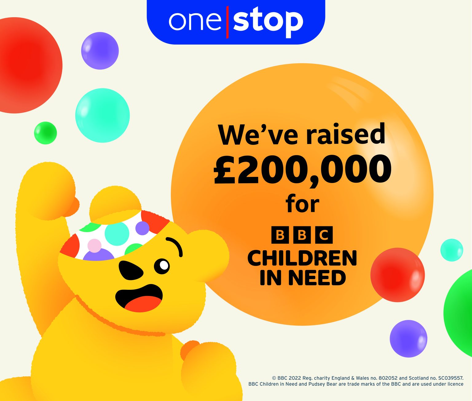 One Stop raises record-breaking total for BBC Children in Need ...