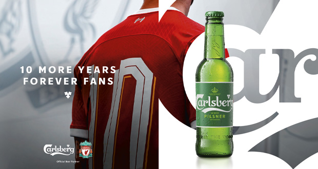 Liverpool best sale sponsor carlsberg