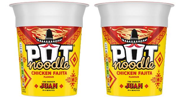 Pot Noodle unveils new Chicken Fajita flavour