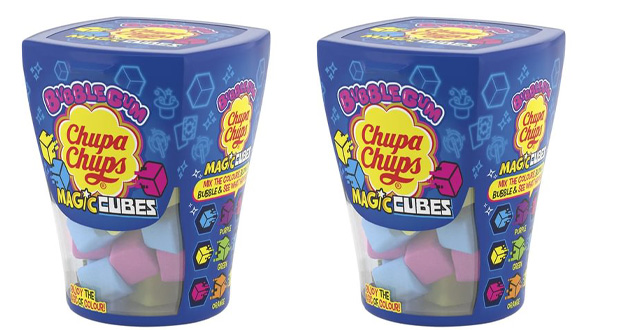 New Magic Cubes bubble gum from Chupa Chups