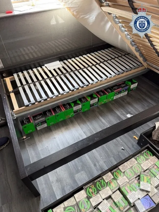Over 30,000 vapes, cigarettes and tobacco products seized during Warrington operation | Talking Retail Over 30,000 vapes, cigarettes and tobacco products seized during Warrington operation | Talking Retail