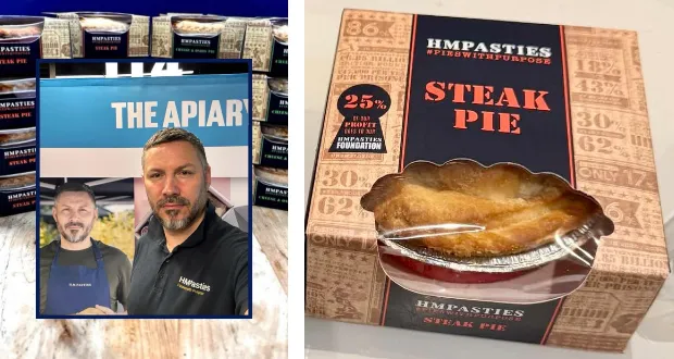 Pie company that employs prison leavers secures deal with Co-op