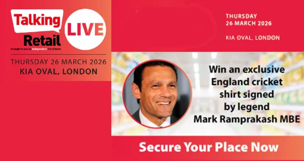 Talking Retail Live 2026 | Win a signed England cricket shirt from Mark Ramprakash MBE