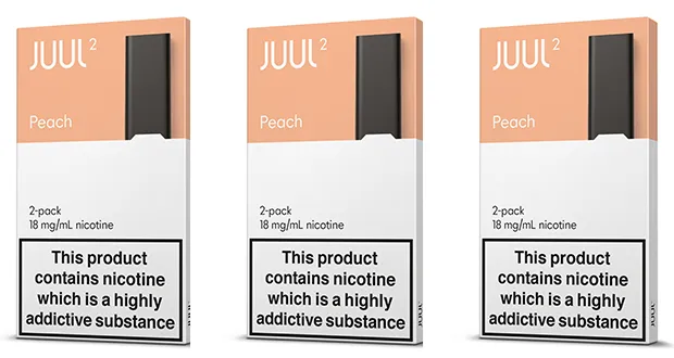 elf bar vape uk Juul2 launches Peach Flavour