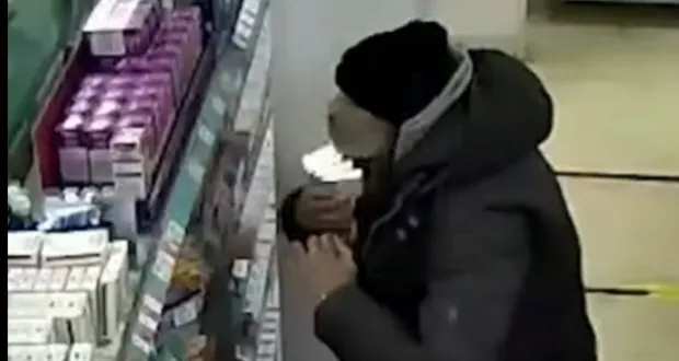 Shoplifter caught on CCTV as City of London Police reports encouraging results