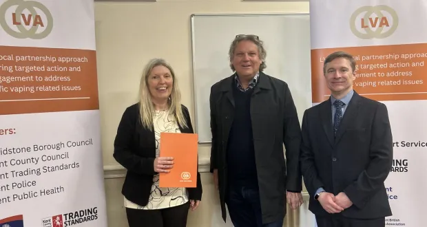 Latest LVA pilot launched in Maidstone aims to tackle vape issues such as illegal sales