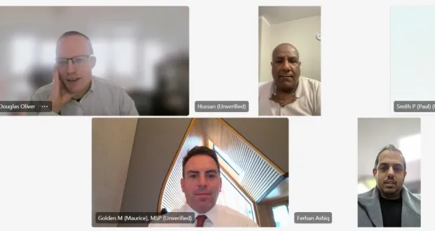 Scottish Fed members discuss trading and retail crime with MSP