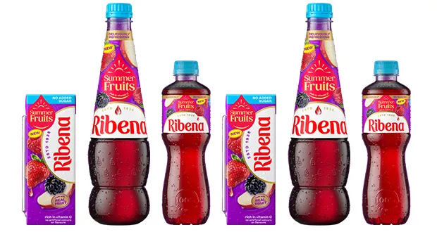 New Ribena Summer Fruits