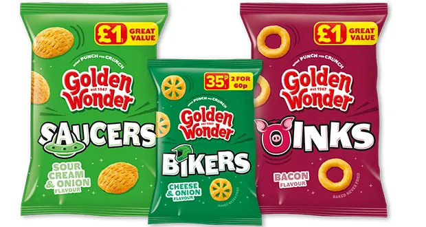 Golden Wonder rolls out new look and new additions | Talking Retail