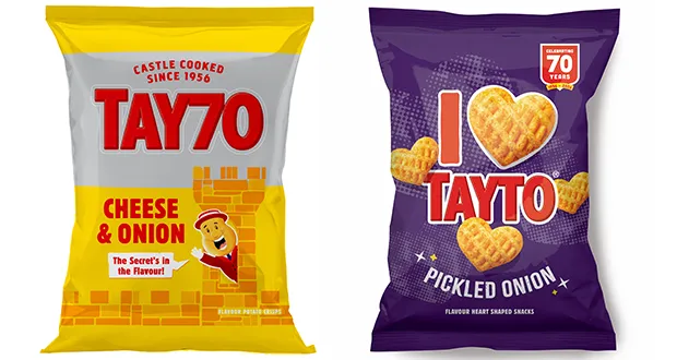 Tayto celebrates 70 years with launch of “I Heart Tayto” and “Tay70”