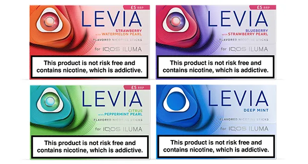 PML reveals new Levia nicotine sticks