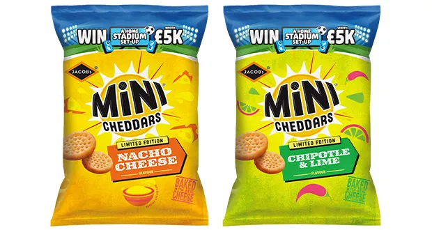 Jacob’s introduces two new Mini Cheddars flavours and on-pack promo ...