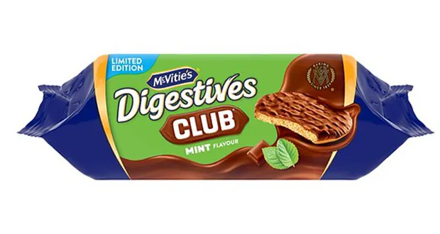 McVitie's launches McVitie’s Mint Club Digestives