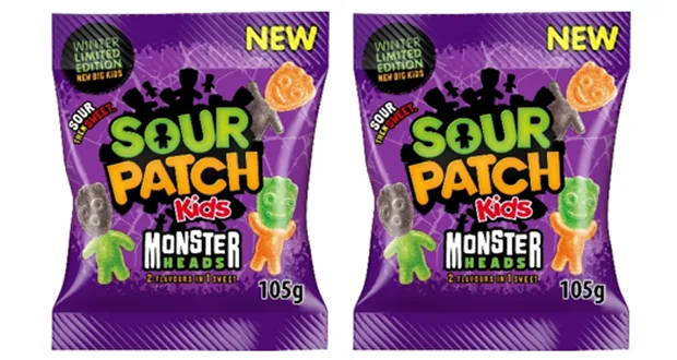 Sour Patch Kids Monster Heads added to Mondelēz Halloween line-up