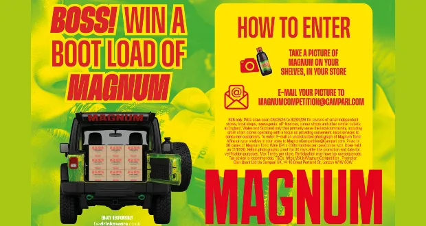 Magnum Tonic Wine launches competition exclusive to independent retailers