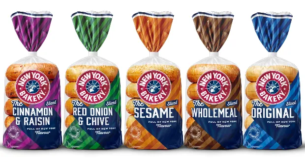New York Bakery introduces pre-sliced bagels and new packaging