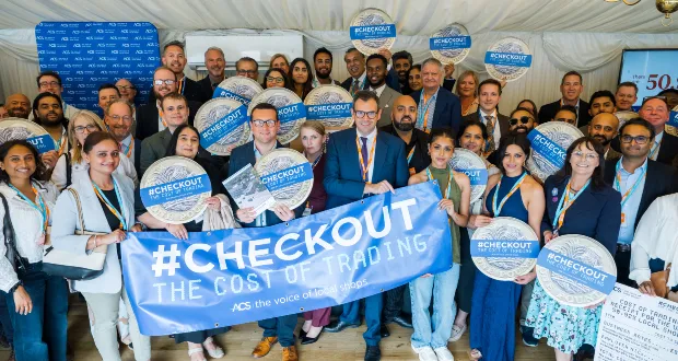 Local Shops take Cost of Trading campaign to Parliament during ACS event