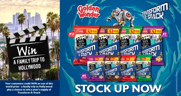 Покупатели Transform-A-Snack могут выиграть семидневную поездку в Голливуд